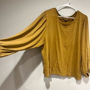 Rly comfy long sleeve shirt burnt orange